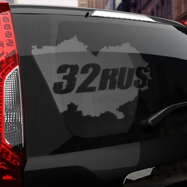 Наклейка 32 rus