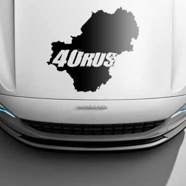 Наклейка 40 rus