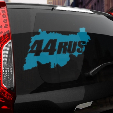 Наклейка 44 rus