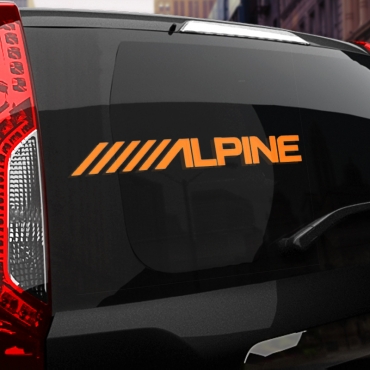 Наклейка ALPINE