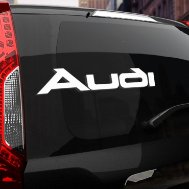 Наклейка AUDI эмблема