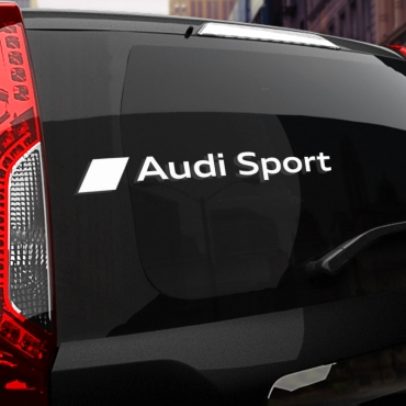 Наклейка Audi Sport
