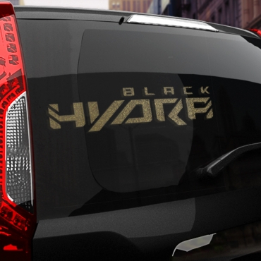 Наклейка BLACK HYDRA