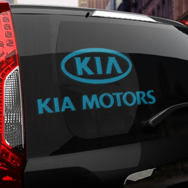 Наклейка эмблема KIA MOTORS
