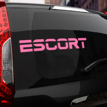 Наклейка Ford Escort