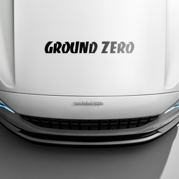Наклейка Ground zero
