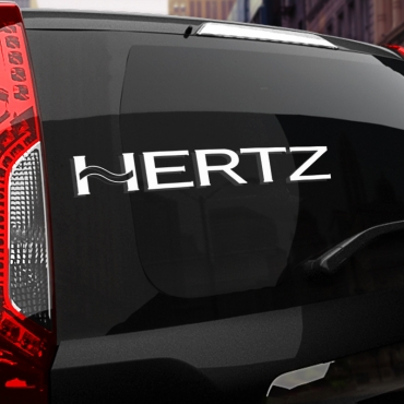 Наклейка HERTZ