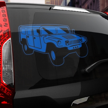 Наклейка Hummer