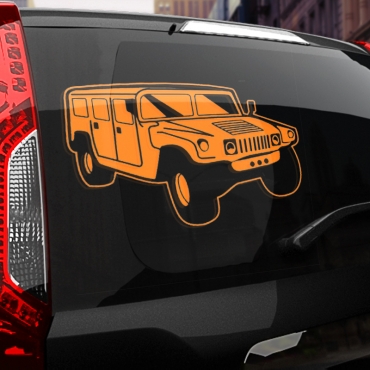 Наклейка Hummer