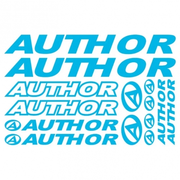 Наклейка Author комплект 30х20 см