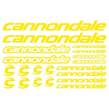 Наклейка Cannondale комплект 30х20 см