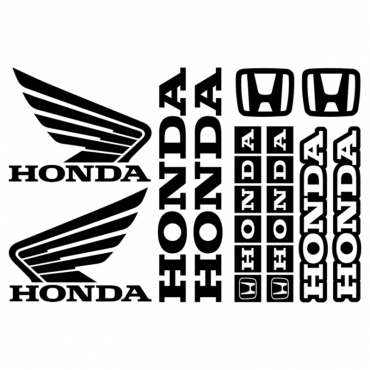 Наклейка Honda набор #1