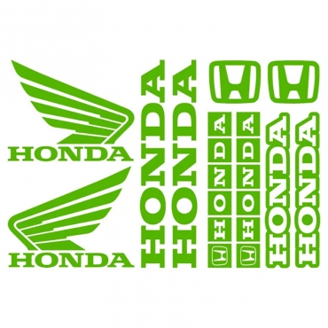 Наклейка Honda набор #1