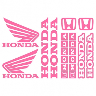 Наклейка Honda набор #1
