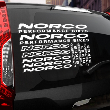 Наклейка NORCO комплект 30х20 см