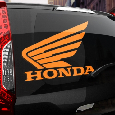 Наклейка крыло Honda