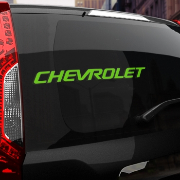 Наклейка логотип Chevrolet 2