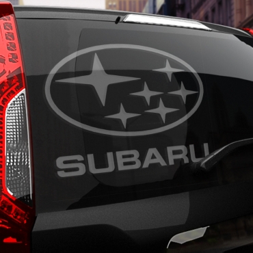 Наклейка логотип Subaru