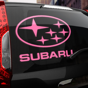 Наклейка логотип Subaru