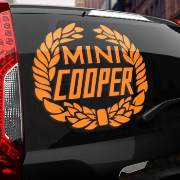 Наклейка Mini Cooper