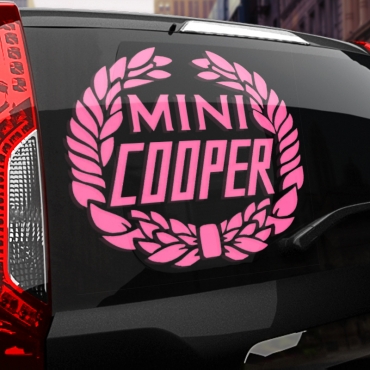 Наклейка Mini Cooper