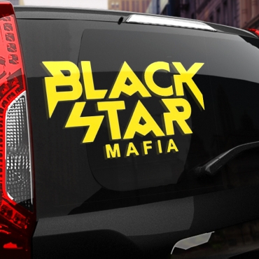 Наклейка Black Star Mafia