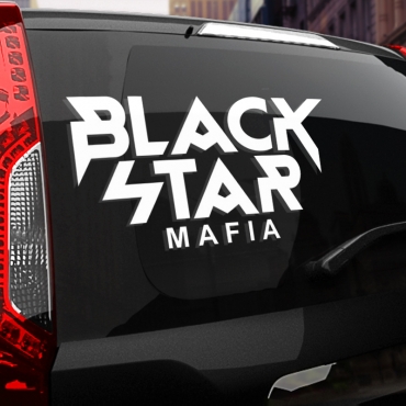 Наклейка Black Star Mafia