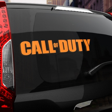 Наклейка CALL of DUTY