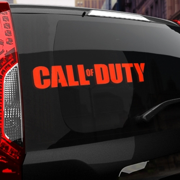 Наклейка CALL of DUTY