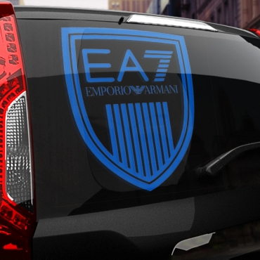 Наклейка EA7 Shield
