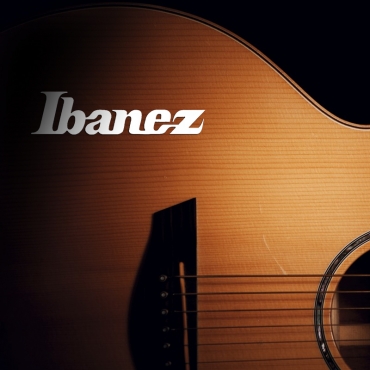 Наклейка IBANEZ на гитару