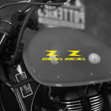 Наклейка Kawasaki Z 800 на мотоцикл