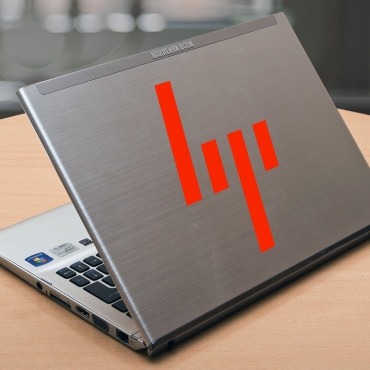 Наклейка на ноутбук HP Logo