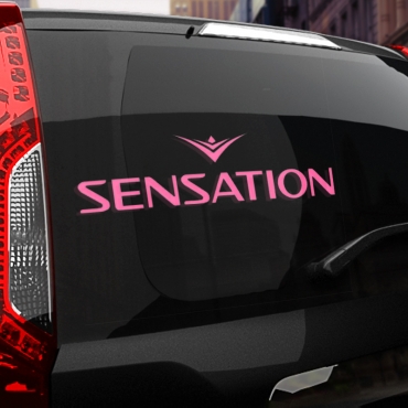 Наклейка Sensation