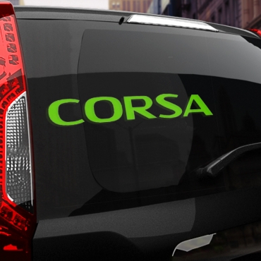 Наклейка Opel Corsa