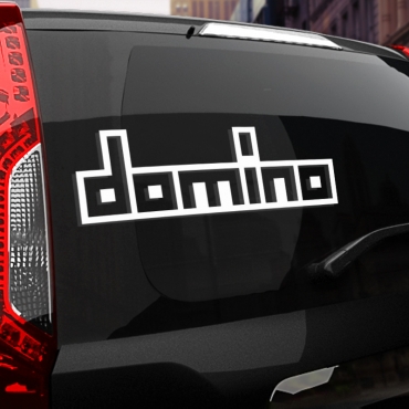 Наклейка Peugeot Domino