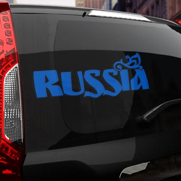 Наклейка RUSSIA
