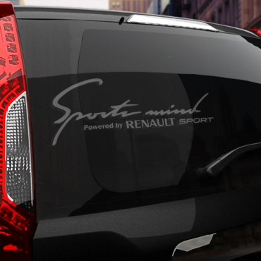Наклейка SPORT MIND RENAULT