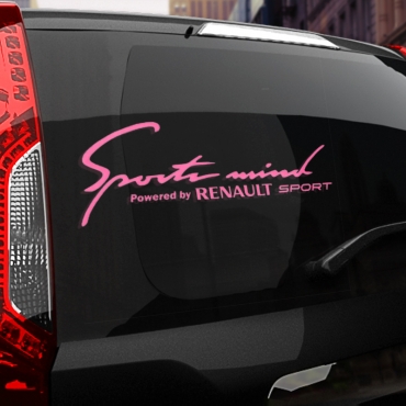 Наклейка SPORT MIND RENAULT