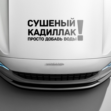 Наклейка сушеный кадиллак