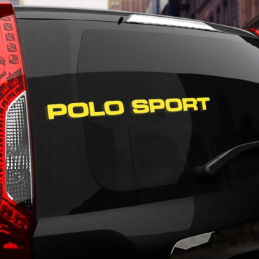 Наклейка Volkswagen polo sport