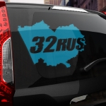 Наклейка 32 rus