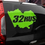 Наклейка 32 rus