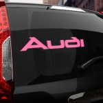 Наклейка AUDI эмблема