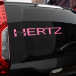 Наклейка HERTZ