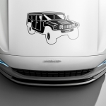 Наклейка Hummer