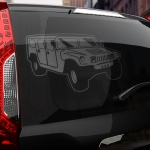 Наклейка Hummer