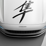 Наклейка иероглиф Suzuki Hayabusa