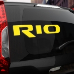 Наклейка KIA RIO