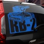 Наклейка КВ-3